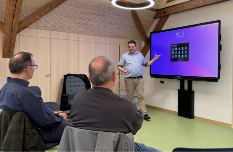 Schulung digitale Wandtafel