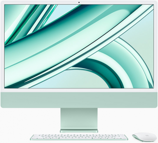 iMac grün